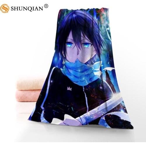 Custom Noragami 35x75cm 70x140cm Towels Facecloth Bath Towel Microfiber Washcloth Quick drying Sports Towel