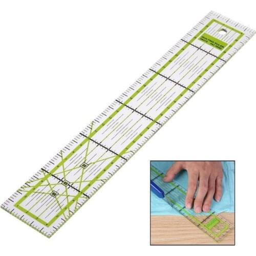 5*30cm Clear Sewing Ruler DIY Patchwork Garment Cutting Yardstick with Grid Lines Drawing Tools Tailor Craft Sewing Accessories