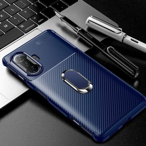 Luxury Phone Case For POCO M3 Pro 5G case POCO F3 GT Redmi K40 Gaming bracket ring Soft Silicone Cover for POCO X3 Pro M3 F2 Pro