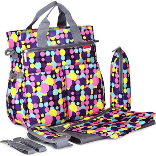 UmaUbaby Diaper Bag Fashionable Multifunctional Mommy Bag Set Large Capacity Portable Mommy Bag Newborn Travel Stroller Backpack