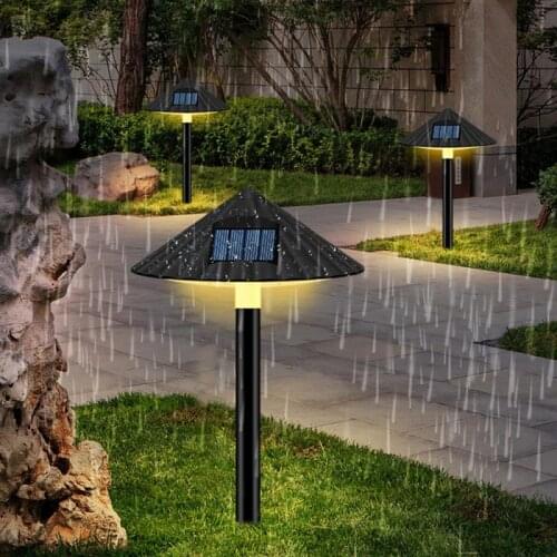 Waterproof Solar Garden Solar IP55 Outdoor Lawn Lamps Pathway Lights For Garden Landscape Path Mushroom Garden Lawn Wholesale