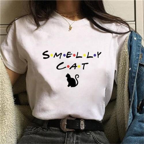 Women T-shirts Tops Femme Clothes Female T-shirt Harajuku Summer 90s Tshirt Old Friends Tv Show Tshirt Streetwear T-shirts