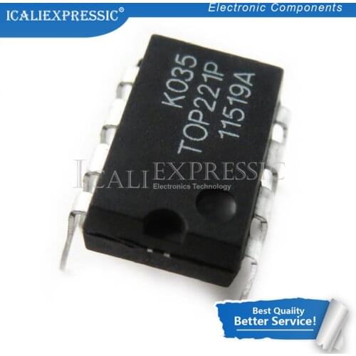 10PCS TOP221PN TOP221P TOP221 DIP-8 new original In Stock
