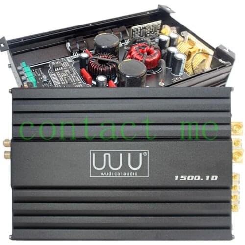 American original car audio subwoofer class D digital single-channel power amplifier, 1500W dual voice coil high-power power amp