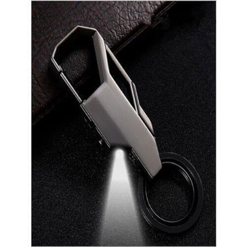 Car LED Zinc Alloy Keychain Ring For Ford C-MAX Fiesta Focus 2 3 Fusion Galaxy 2 3 KA+ Mondeo 4 3 Shelby 2 3