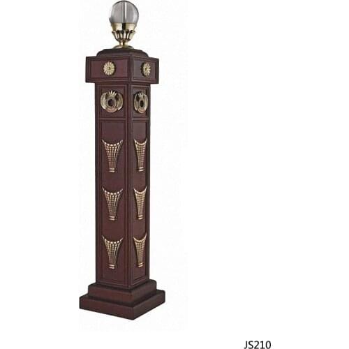 Freeshipping 1200mm JS210 Column Customade Floor Mount Newel Handrail Armrest Post Pillar Pole for Staircase