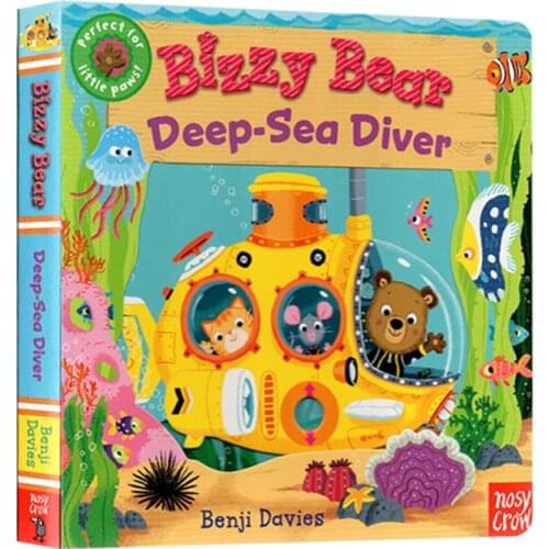 Bizzy Bear Deep Sea Diver English Picture Book Early Education Reading Enlightenment Book Children Toys