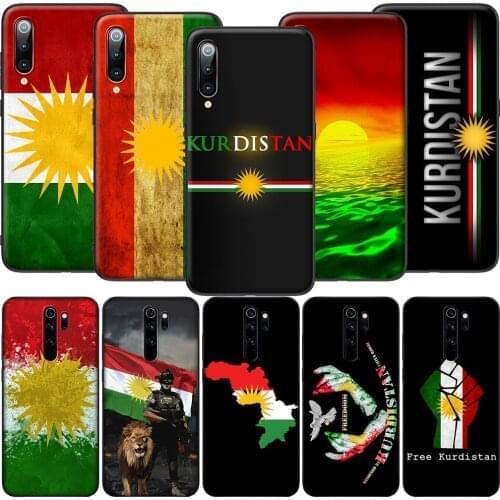 GX117 Kurdistan Flag Case for Xiaomi Note 10 8Lite CC9 9 9T 10T A1 A2 A3 5X 6X F1 Poco F2 X3 NFC M3 Pro Lite