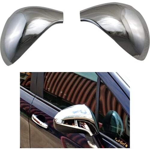 2006-2014 For Peugeot 207 308 ABS Chrome cover door mirror covers Car modification Rearview mirror