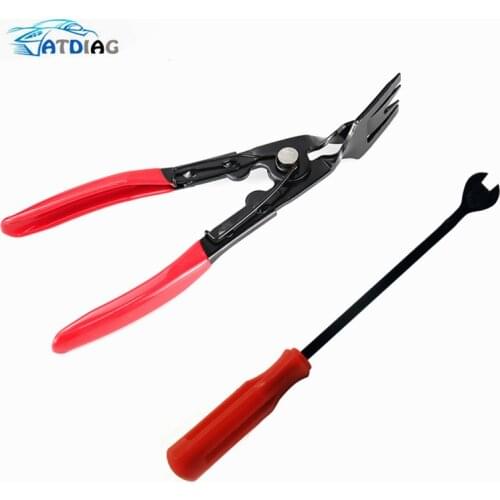 Car Fastener Removal Tool Trim Dash Removal Rivet Clips Car Door Panel Installer Cover Car Trim Screwdriver