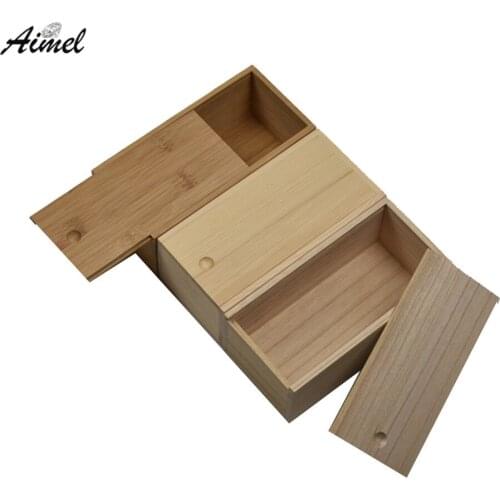 Natural Wood Jewelry Storage Box Chinese Style Necklace Organizer Drawer Case Cosmetic Container Marriage Jewelry Organizer Box