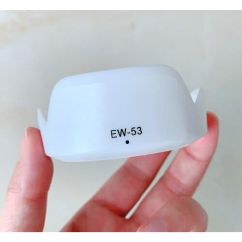 EW-53 EW53 camera Lens Hood cover 49mm for Canon EOSM10 m50 m3 M5 M6 EF-M 15-45mm f/3.5-6.3 IS STM