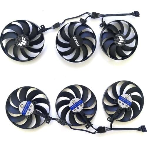 CF9010U12D 7PIN 12V Cooling Fan RTX3060 TI GPU FAN For ASUS GeForce RTX 3060 Ti 3070 3080 3090 TUF OC GAMING Graphic Card Fans
