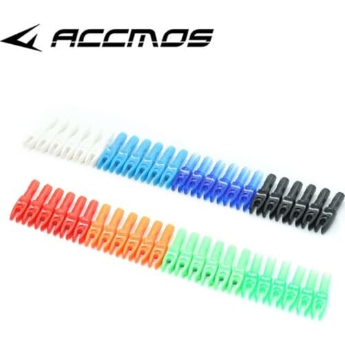 50pcs ID 5.2 mm Archery Carbon Fiberglass Arrow Nocks Internal For Arrow shaft Archery
