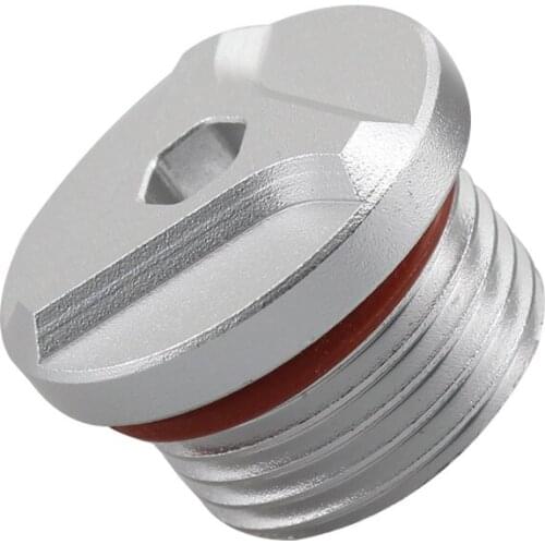 Motorcycle Engine Oil Filler Plug Screw Cap Cover For BMW S1000RR S1000XR 2015-2020 G310GS 2017-2020 Silver Aluminum Accessories