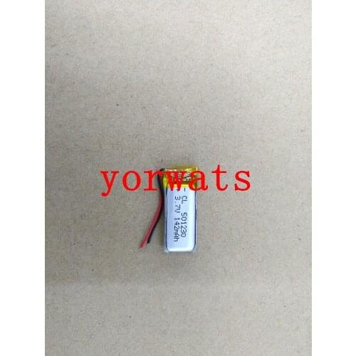 New Hot A Rechargeable Li-ion Cell 3.7V polymer lithium battery 501230 051230 142mah direct sales MP3 Bluetooth headset
