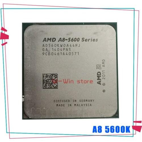 AMD A8 5600K 5600 3.6GHz AD560KWOA44HJ 100W Processor HD 7560D Quad Core Socket FM2