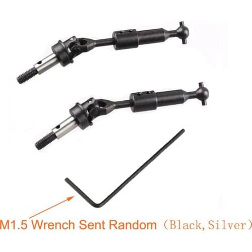 Adjustable Universal Joint Alloy shaft 76mm-86mm 102015 1.5mm Wrench for 1/10 HSP 94103 94123 On-road