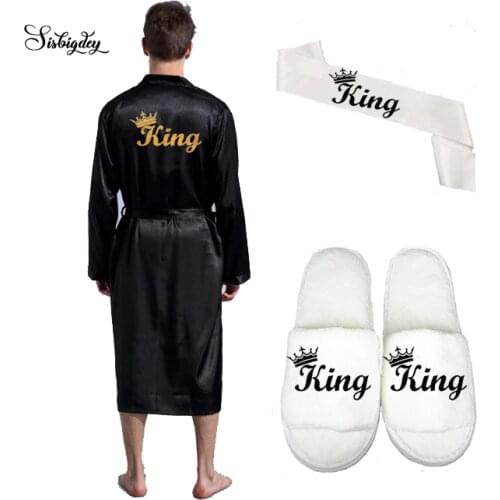 Sisbigdey Men's Long Robes