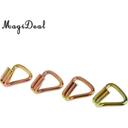 High Strength Steel Pack 4 Ratchet 1' Tie Down Webbing Strap Double J Hooks Trailer Tow Lashing for Kayak Canoe Boat Accessories