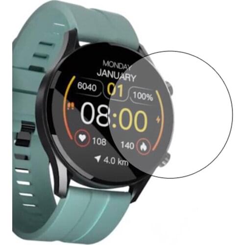 Smartwatch Tempered Glass Protective Film Guard For Xiaomi Imilab Smart Watch W12 Sport Full Screen Protector Cover Accessories