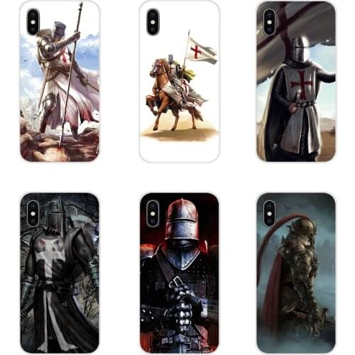 Knight Templar Accessories Phone Shell Covers For Samsung Galaxy S3 S4 S5 Mini S6 S7 Edge S8 S9 S10 Lite Plus Note 4 5 8 9