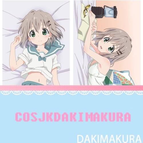 Anime Dakimakura Encouragement of Climb Yukimura Aoi Print Pillowcase Body Hugging Pillow Cover Case Room Collectible Decorative