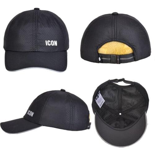 ICON Brand New Arrival Cotton Summer Baseball Cap for Men Women Embroidery ICON Black Dad Hat Hip Hop DSQ Trucker Cap Hombre