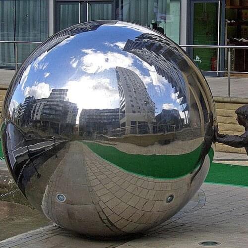 19mm~300mm High Gloss Glitter Stainless Steel Ball Sphere Mirror Hollow Ball For Home Garden Decoration Outdoor Pool Ornament