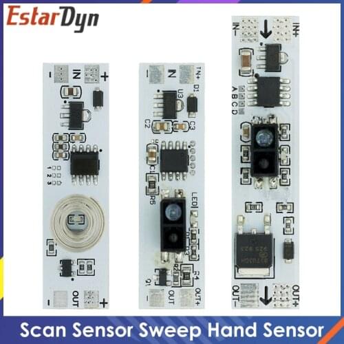 Short Distance Scan Sensor Sweep Hand Sensor Switch Module 36W 3A Constant Voltage for Auto Smart Home Compatible XK-GK-4010A