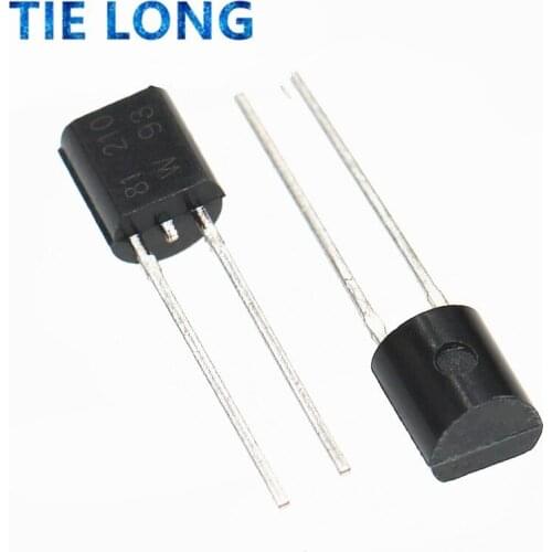 10piece/LOT KTY81-210 TO-92 Temperature Sensor NEW Original In stock