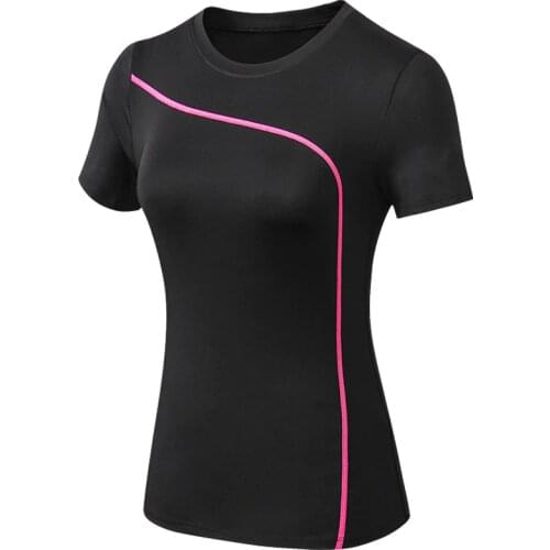 Design New women clothes 2020 Workout Tops For Women Gym Tank Top Fitness Top Short Sport Shirts Tennis Jerseys Yoga Shirt