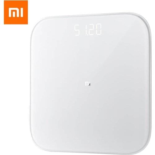 Original Xiaomi Mi Smart Weight Scale 2 Bluetooth 5.0 Balance Test LED Health Body Weighting Digital Scale For Android 4.4 iOS 9