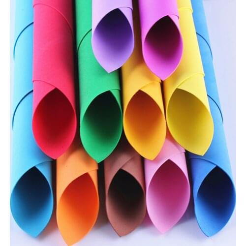 50x50cm EVA Colorful Foam Paper For Kids Diy Christmas Party Flowers Sponge Paper Handmade Multicolor Crafts Paper