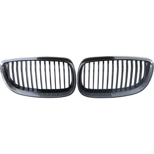 Carbon Fiber Kidney Grill Grille for BMW E92 E93 3 Series Coupe Cabriolet 06-09