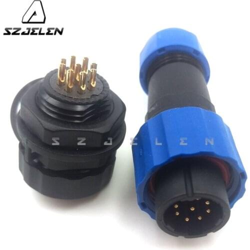 SD16TP-ZM , 9pin cable wire connectors, ip67 automotive electrical wire connectors, 9pin automotive wiring connectors