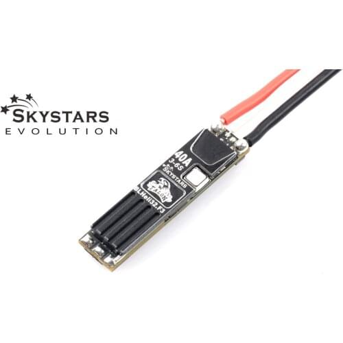 Skystars Slim40A 40A Blheli_32 F3 MCU 3-6S Brushless ESC for QAV 170-330 RC For FPV Racer RC Models Accesseries Good Parts