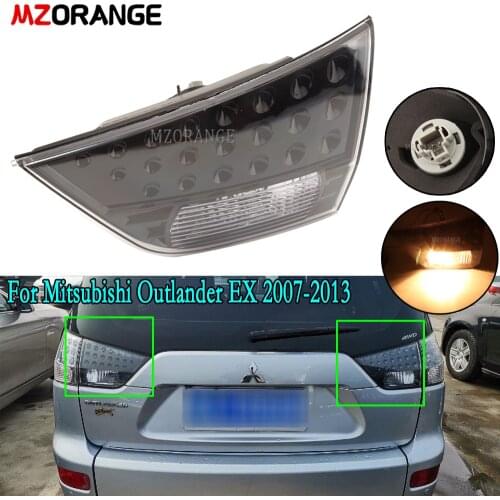 MZORANGE Rear Inner Tail Lights For Mitsubishi Outlander EX 2007-2013 Tail Lamp tail lamp Tailgate Lamps Brake Light Accessories