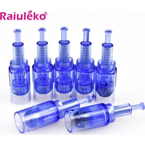 Screw Port Needle 9/12/36/42/Nano/3D/5D Square Nano Tattoo Needles Cartridge Replacement for Derma Tools Micro Nano Needles Head