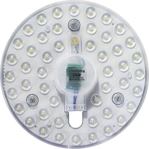LEDROOM Led Panel Lights Module Board 12W 18W 24W 36W Round Led Lamp AC220V Ceiling Lights Downlight Leds Backlight Cob Bulbs