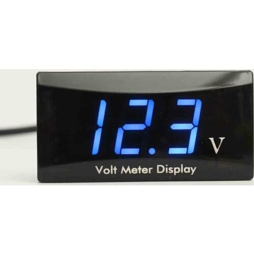 12V Digital LED Display Volt Meterr Car Motorcycle Voltage Volt Gauge Panel Meter
