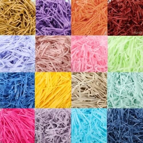 20g per bag DIY Paper Raffia Shredded Paper Confetti Gift Box Filling Material Wedding Marriage Home Decor Decoration