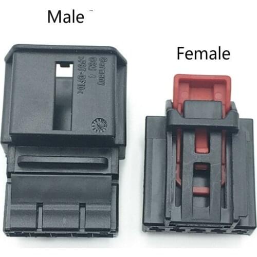 5 Pin/Way Male Or Female Taillight Plug Connector For Audi Volkswagen Golf 7 Lamando Tiguan Magotan 5K0 972 705/5G0 972 715