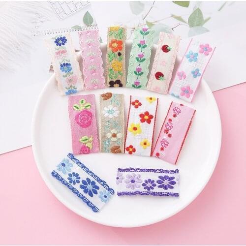 6pcs Hairpins Snap Hair Clips for Children Girls Hair Accessories Baby Cute Hair Clip Pins Cat Color Cloth Printed Barrette