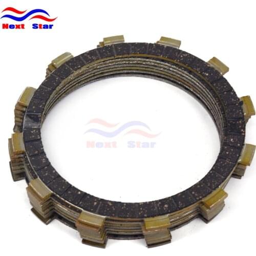 8pcs Motorcycle Clutch Plate Disc Set Friction For YAMAHA XT600 84-89 XT600E 90 91 92 93 94 95 YFM660R 01 02 03 04 05 YFM660RLE