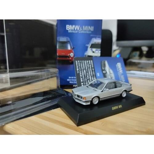 1/64 Kyosho Alloy Car for BMWS M6 Silver Rare Collection Ornaments