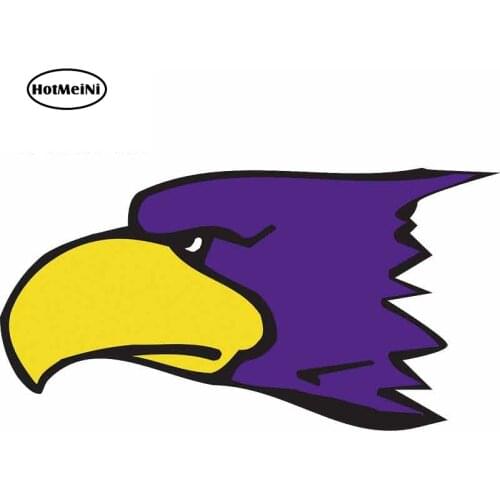 HotMeiNi 13cm x 6.8cm for Head Eagle Bird Beak Car Stickers and Decals Vinyl Material Graffiti Sticker DIY Custom Printing VAN