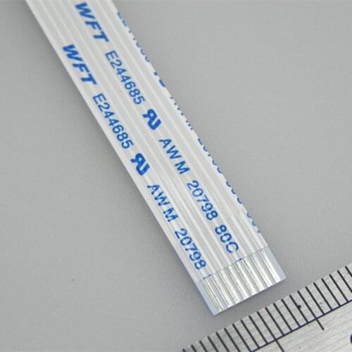 Free shipping AWM 20624 1.0mm 8pin 150mm length type B Electronic Flexible Flat FFC Cable 5pcs/lot