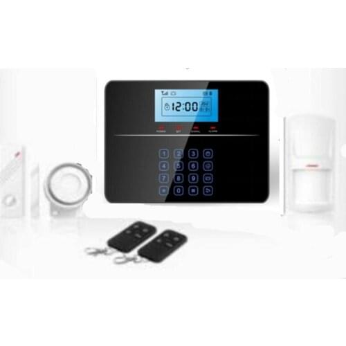 GSM PTSN Dual Network Wireless Burglar Alarm System