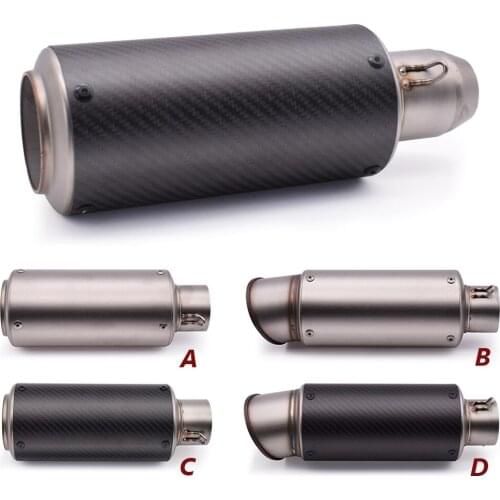 High Quality Motorcycle Exhaust Pipe Muffler With DB Kille Modified For nmax CRF 230 Z750 CB400 ER6N GY6 Free shipping